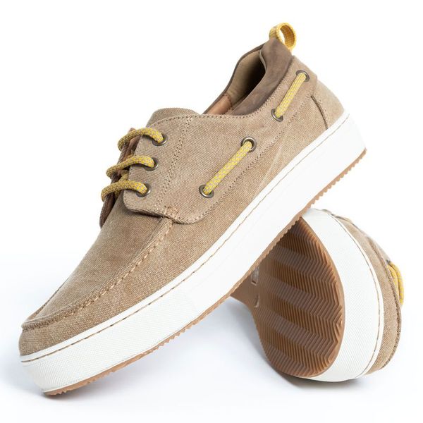 BOATSHOE waxed cotton canvas